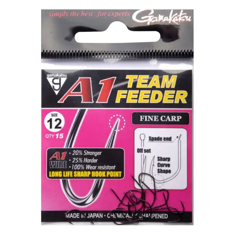 Commander Maintenant HAMECON A PALETTE AVEC ARDILLON « A1 TEAM FEEDER FINE CARP » – GAMAKATSU
