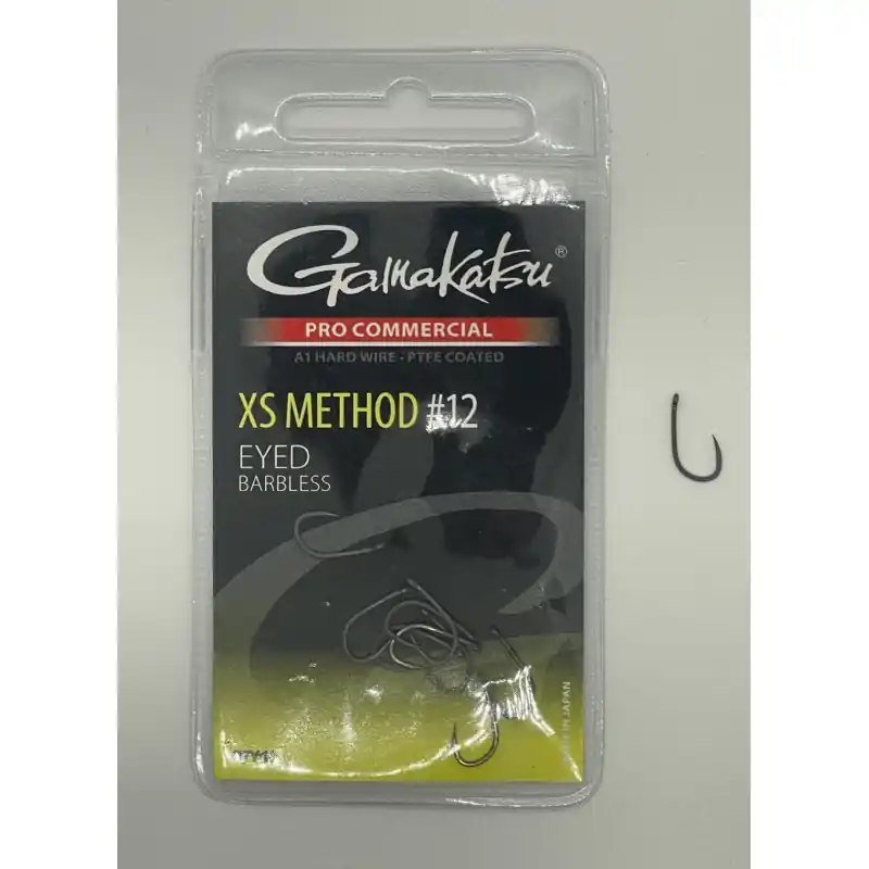 Nouvel Arrivage HAMECON CARPE AU COUP A OEILLET SANS ARDILLON « XS METHOD EYED BARBLESS » – GAMAKATSU