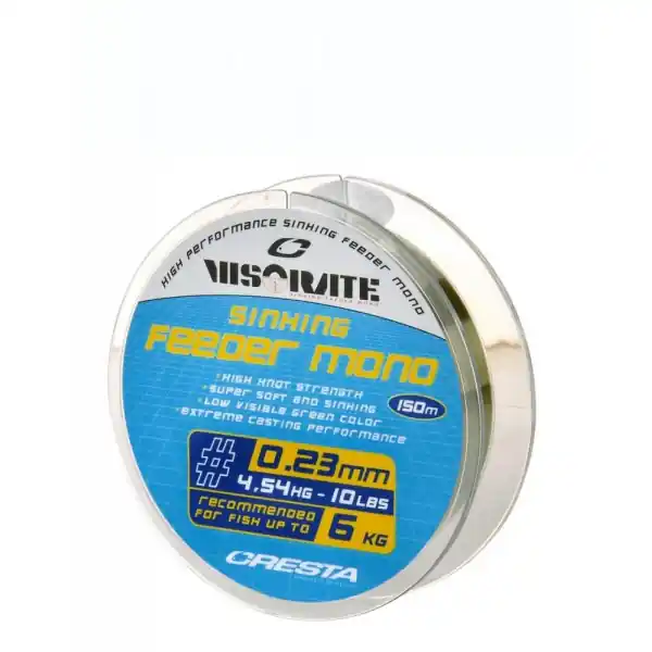 FIL PECHE AU FEEDER « VISORATE SINKING FEEDER » – CRESTA Pas Cher