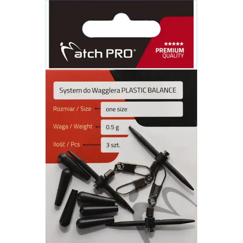 ATTACHE FLOTTEUR ANGLAIS 1 POINT DE TYPE WAGGLER – « PLASTIC BALANCE » – MATCHPRO Haute Qualité
