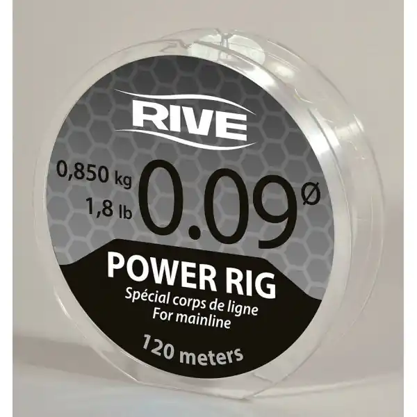 FIL POUR PÊCHE AU COUP "POWER RIG" - 120 M - RIVE Expédition Rapide