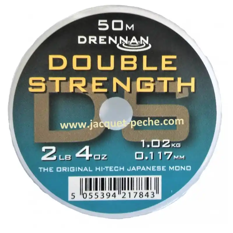 Meilleur Prix FIL PECHE AU COUP « DOUBLE STRENGTH » 50 M – DRENNAN