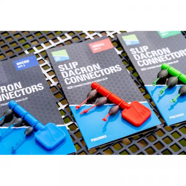 Promotion Saisonnière CONNECTEUR "SLIP DACRON CONNECTOR" - PRESTON INNOVATIONS