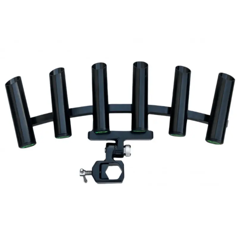 SUPPORT 6 CANNES "SOLOFIX 6-ROD HOLDER - 1 POINT DE FIXATION" - R&T FISHING Affaire À Saisir