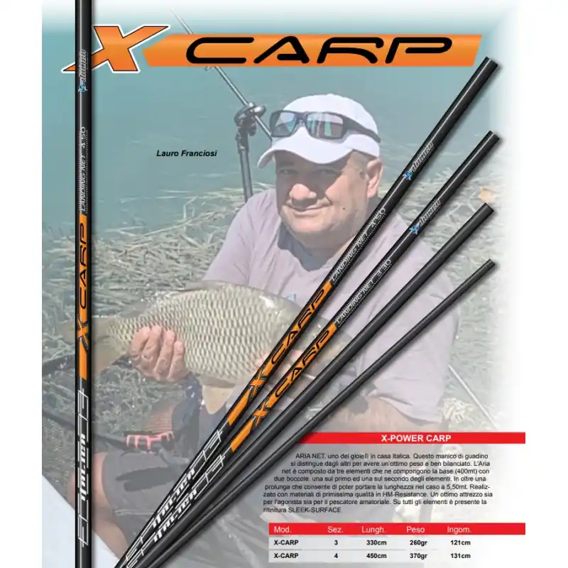 MANCHE D‘EPUISETTE "XPOWER CARP" - 4.50 M - ITALICA Top Vente