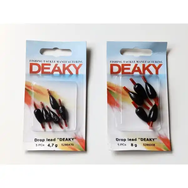 Achat Immédiat OLIVETTE « DROP LEAD « DEAKY » NOIRES » – DEAKY FISHING TACKLE