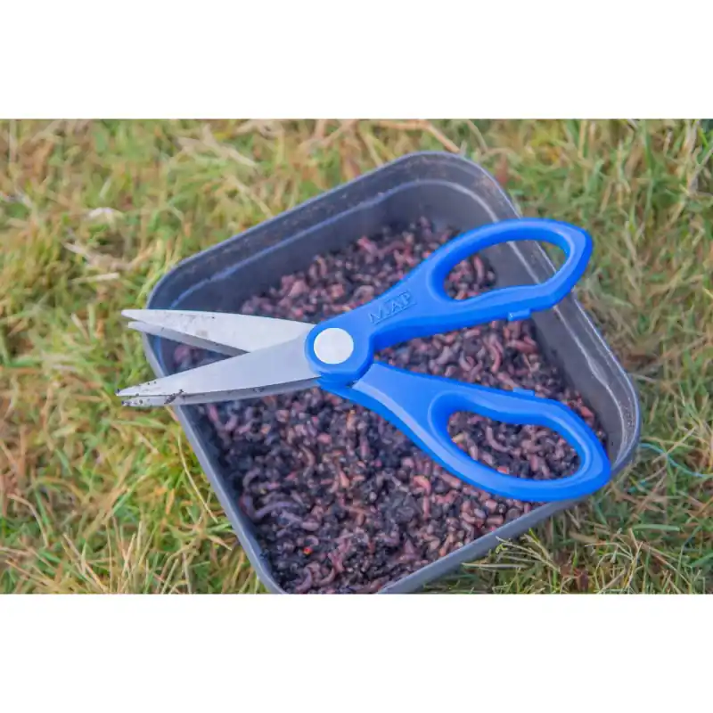 Acheter Direct CISEAUX « DOUBLE CHOP WORM SCISSORS » – MAP FISHING