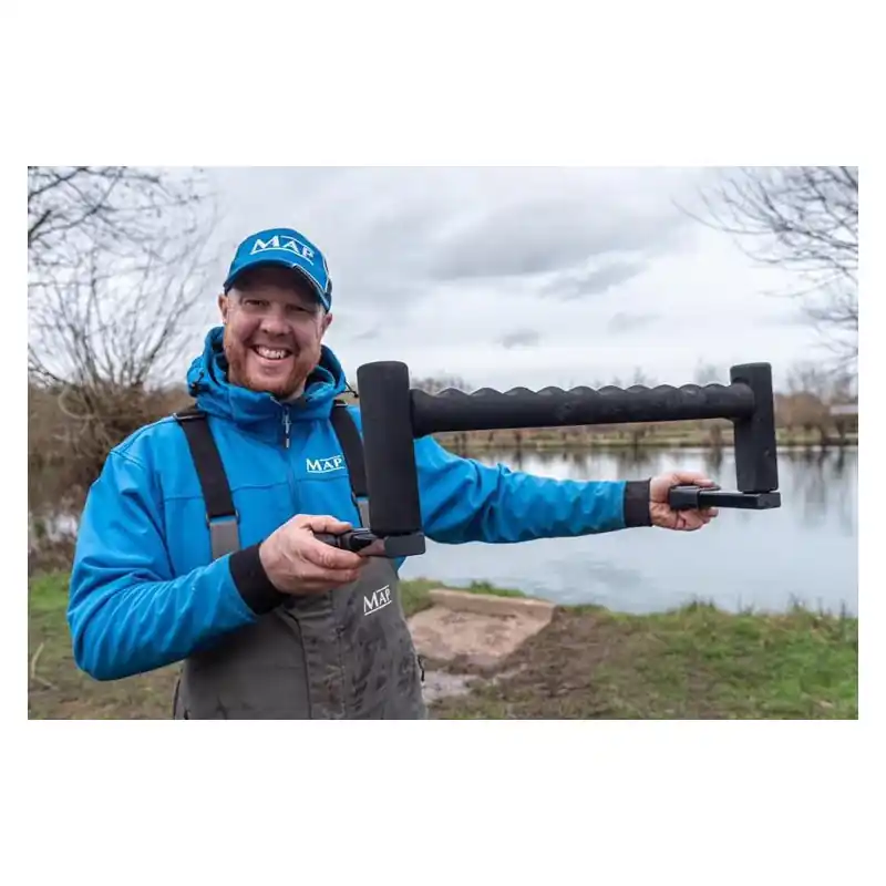 BARRE AMORCAGE REVERSIBLE LISSE/CRANTE – MAP FISHING Nouveauté