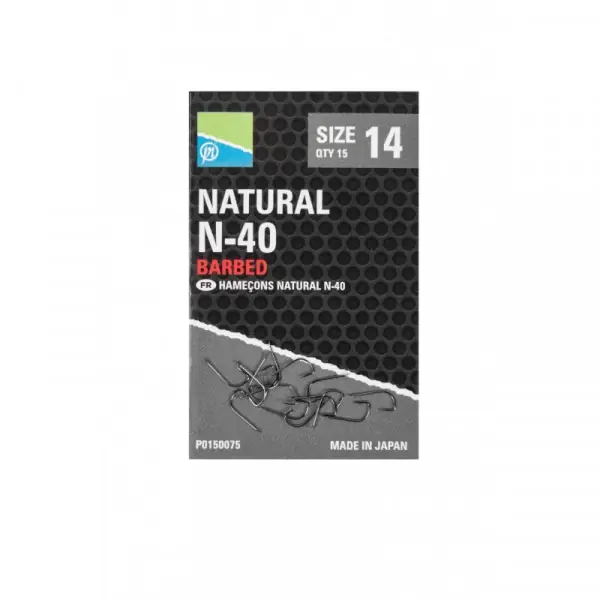 Achetez Aujourd'hui Hameçons Natural N-40 Preston