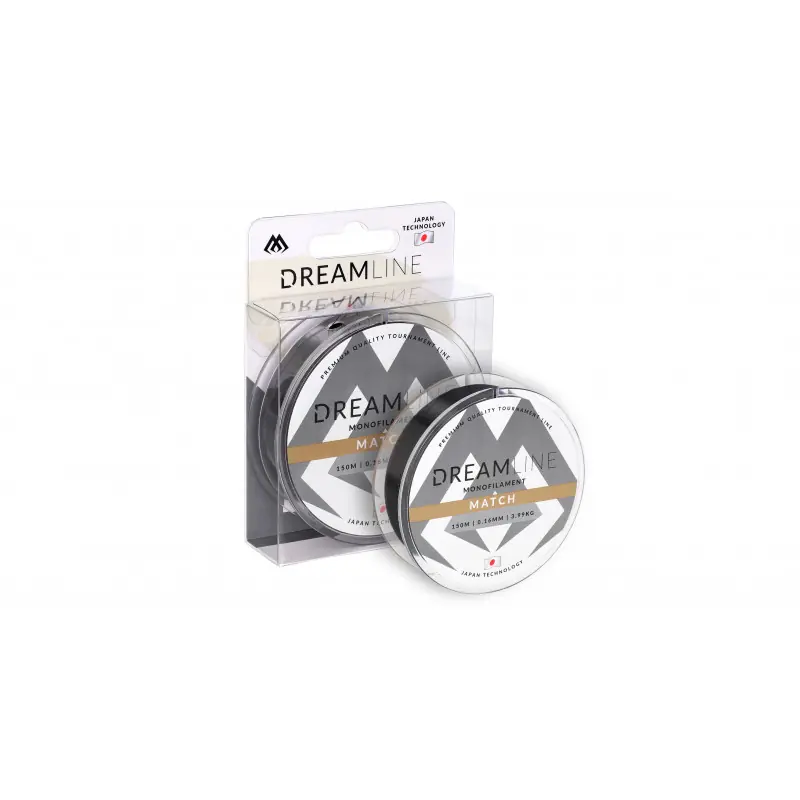 NYLON PECHE A L‘ANGLAISE « DREAMLINE MATCH » – 150 M – MIKADO Expédition Rapide