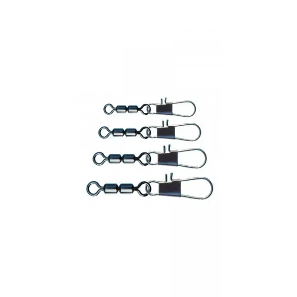 ATTACHE EMERILLON DOUBLE AVEC AGRAFE DE SECURITE "DOUBLE ROLLING SWIVELS INTERLOCK SNAP" - CRALUSSO Meilleur Prix