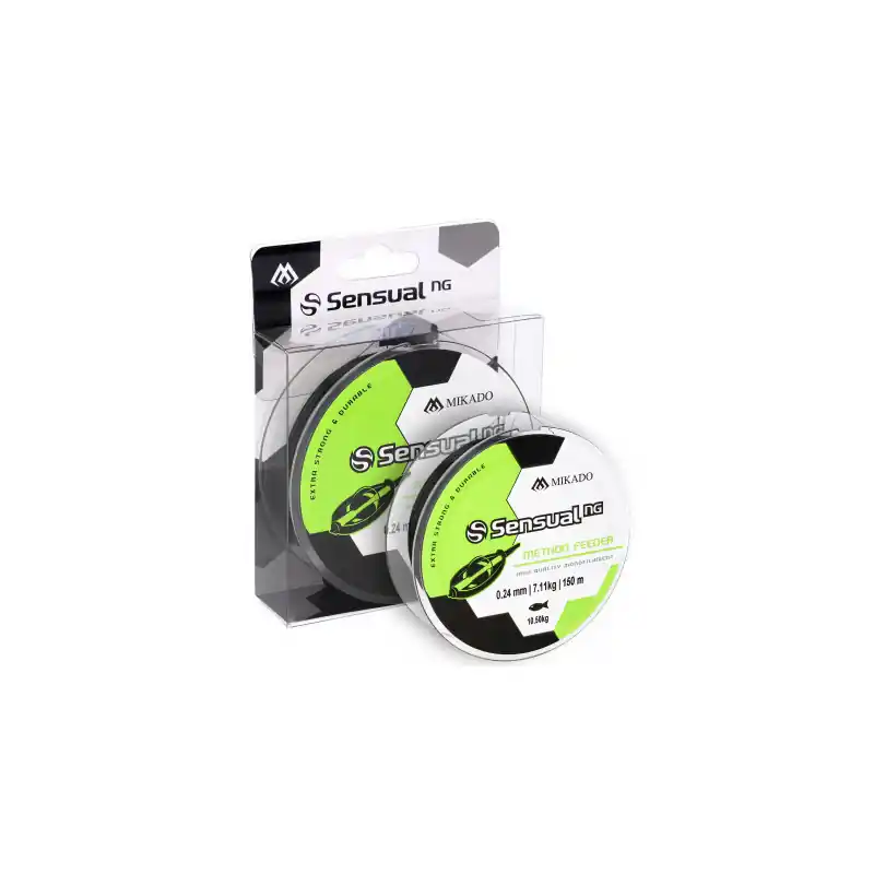 Certifié NYLON PECHE AU METHOD FEEDER - SENSUAL NG. METHOD FEEDER - 150 M - MIKADO