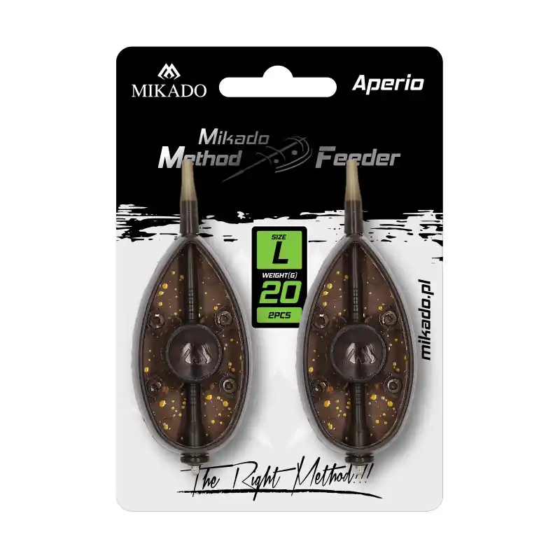 METHOD FEEDER - APERIO L - 2 PCS - 20 GR - MIKADO Satisfait Ou Remboursé
