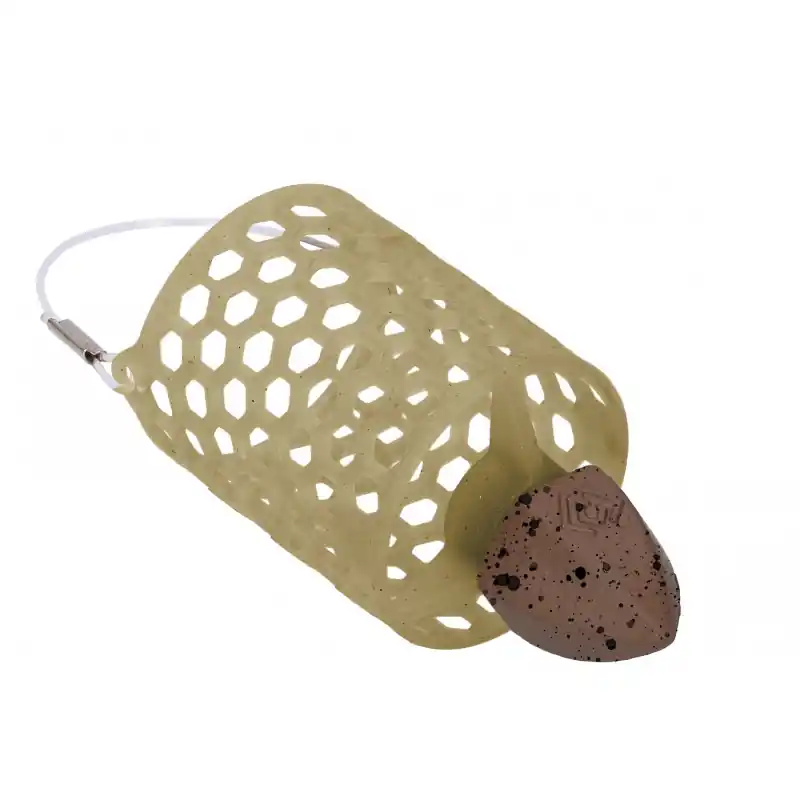 Top Vente CAGE FEEDER MISSILE PLASTIQUE – POIDS DEVISSABLE – (25X32) – MIKADO