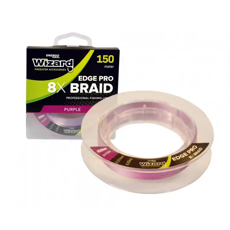 TRESSE FEEDER 8X « WIZARD EDGE PRO VIOLET » – 150 M – BENZAR MIX Commander Maintenant