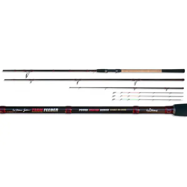 Super Prix CANNE TEAM FEEDER "TF POWER FIGHTER " 330 M - 15-60 GR - 2.8 MM - NEVIS