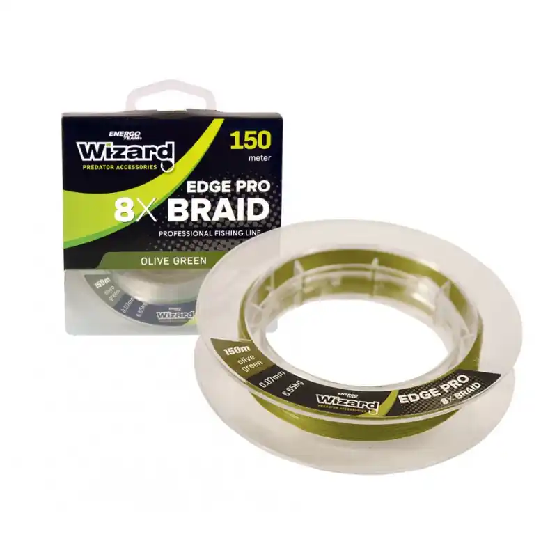 Acheter En Ligne TRESSE FEEDER 8X « WIZARD EDGE PRO VERTE » – 150 M – BENZAR MIX