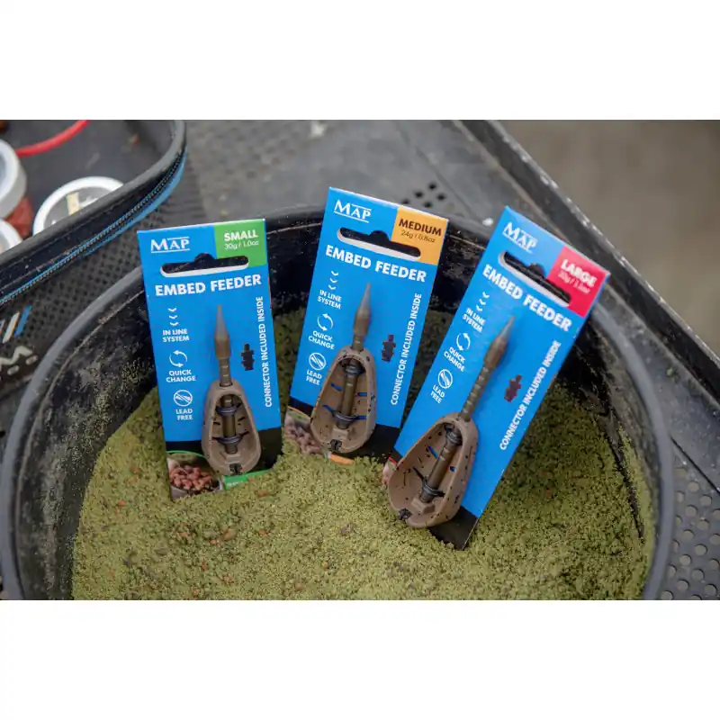 Vente Flash METHOD FEEDER "HYBRID EMBED IN-LINE FEEDER" - MAP FISHING