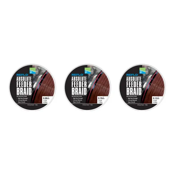 Tresse Reflo Absolute Feeder Preston Bon Plan