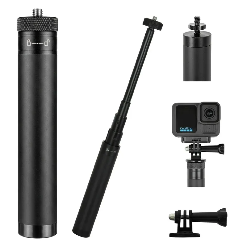 Acheter Direct Perche télescopique pour camera Rockside universel aluminium