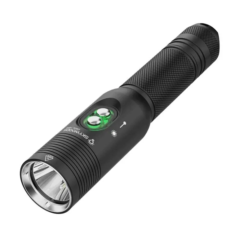 Retour Gratuit Lampe de plongée Skywoods D6 GL