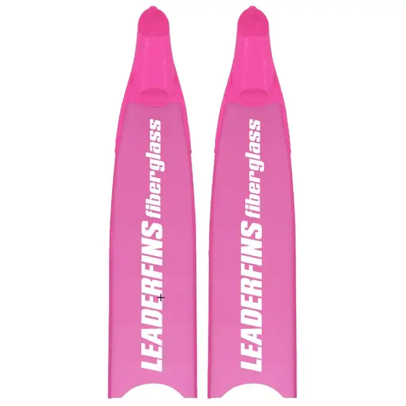 Palmes Leaderfins Pink Ice Fibre Pink Dernière Chance